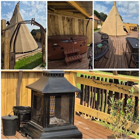 Burtree Country House, Tipi'S, Treehouse & Lodge & House Rooms With Hot Tubs In A Private Garden Thirsk Luaran gambar